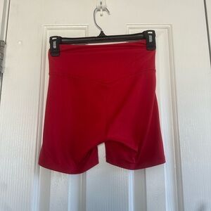 Girlfriend Collective Women's Red Shorts